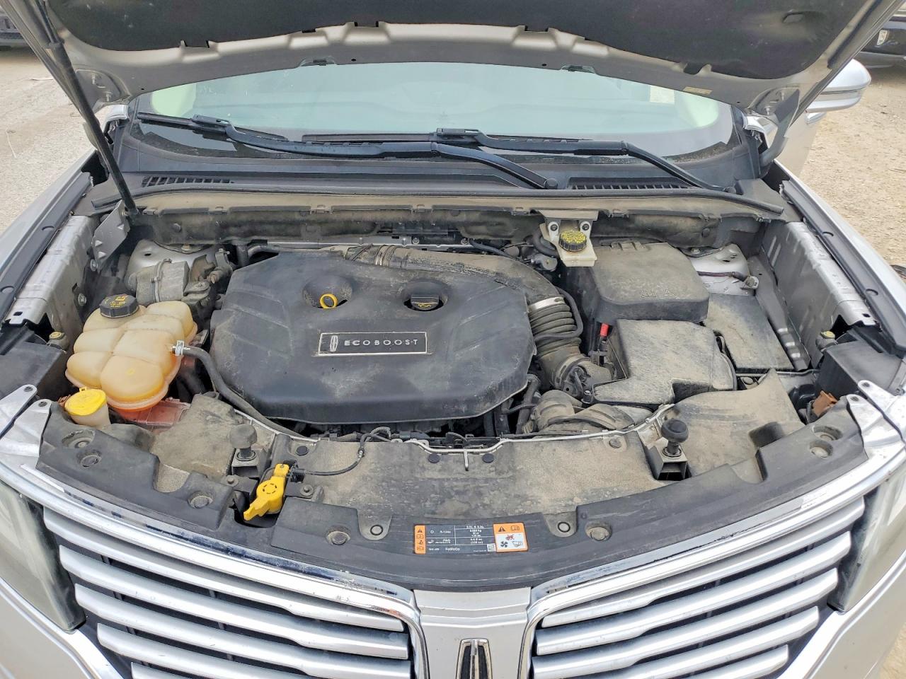2015 Lincoln Mkc Silver vin: 5LMCJ2A92FUJ01764