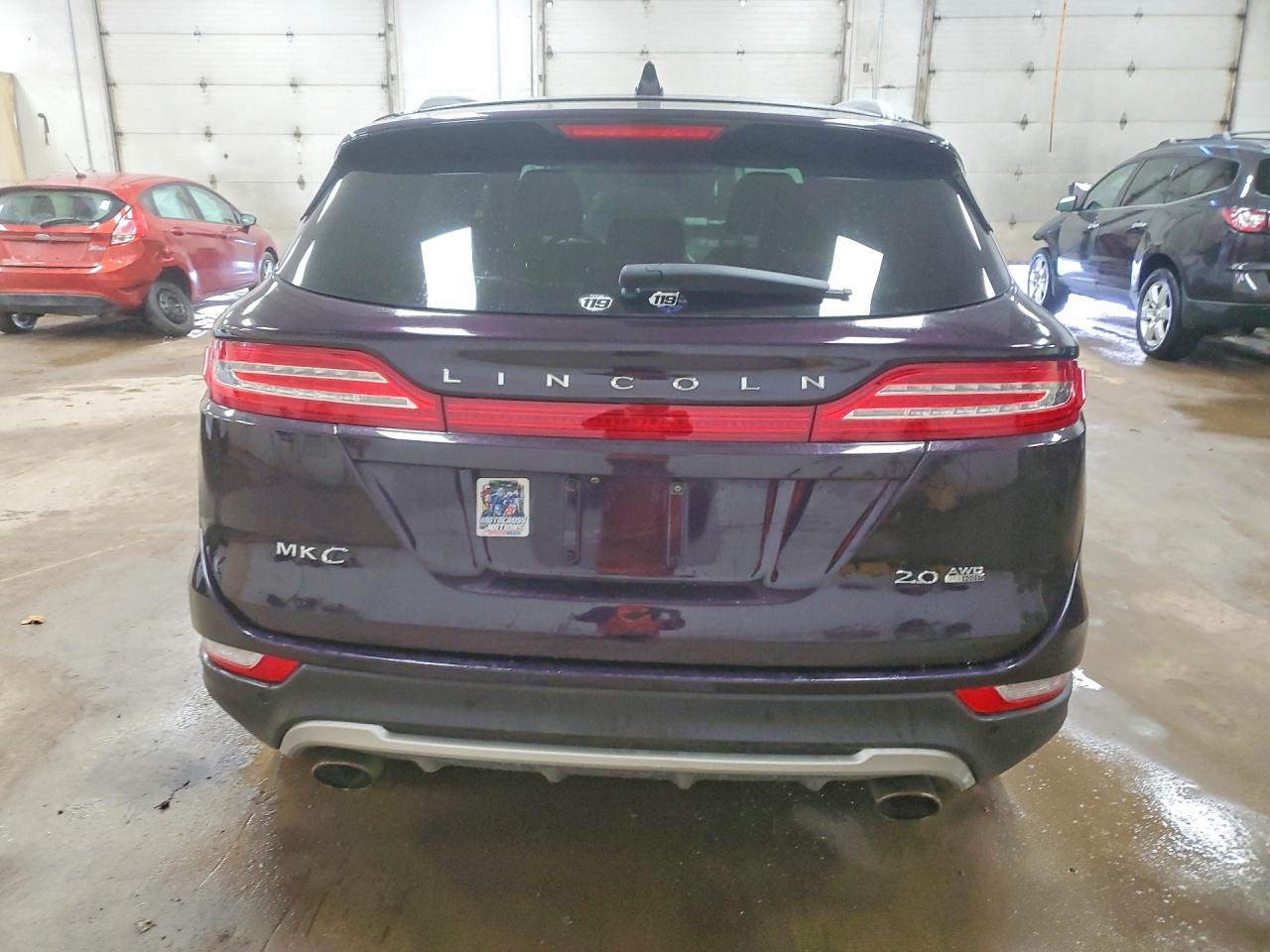 2015 Lincoln Mkc Purple vin: 5LMCJ2A92FUJ11064
