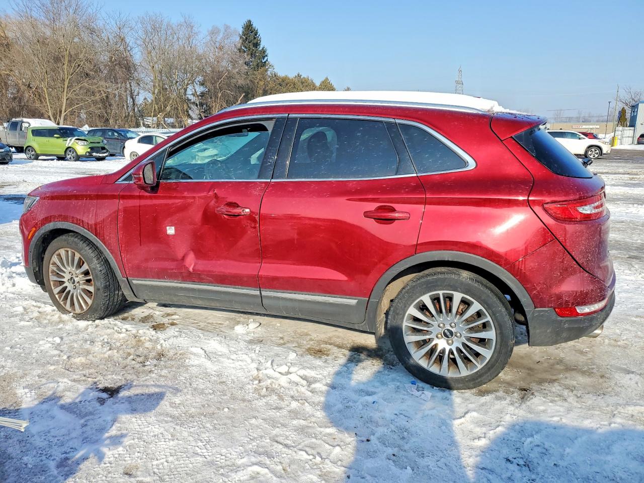 2015 Lincoln Mkc Red vin: 5LMCJ2A92FUJ22257