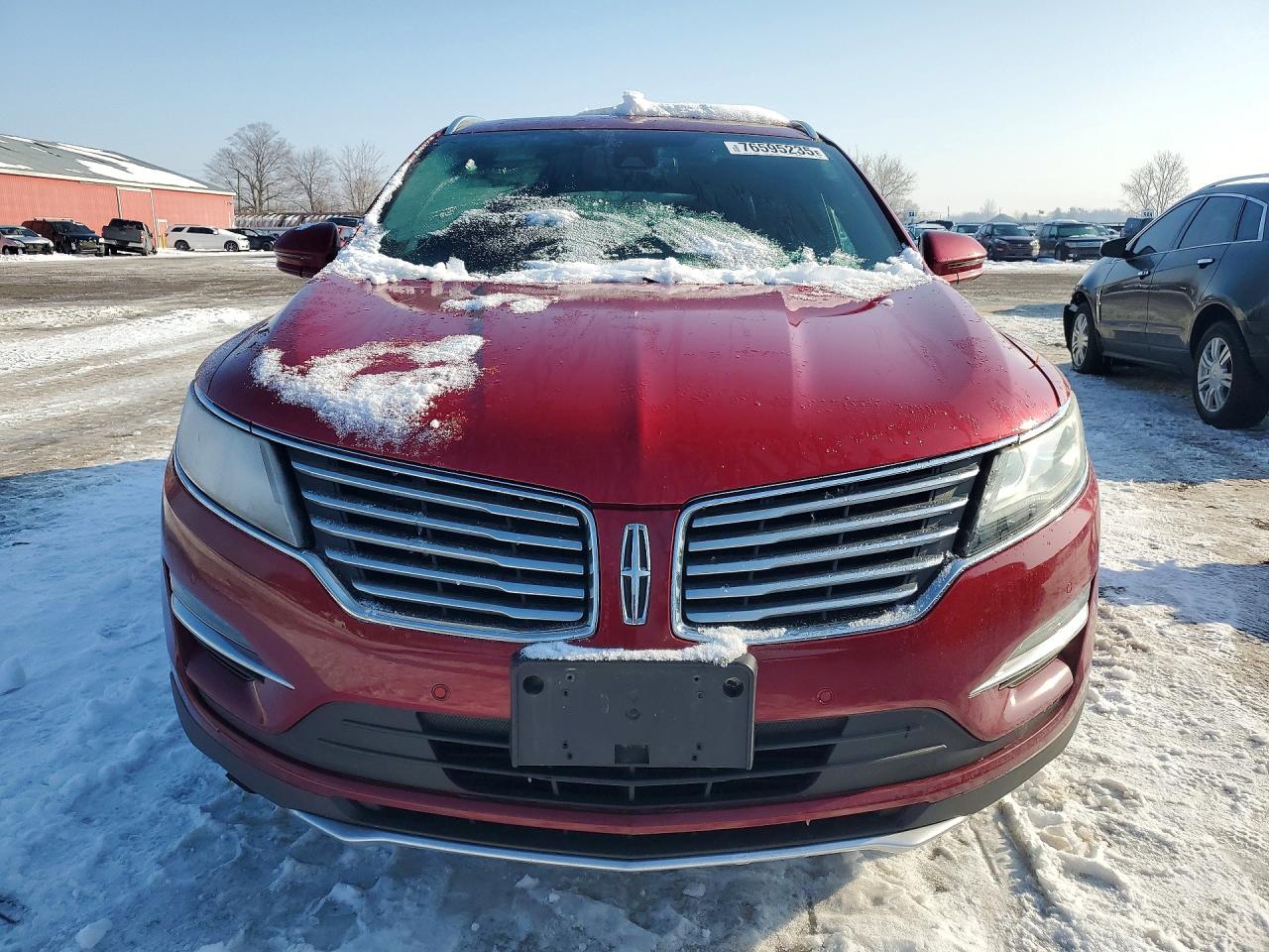 2015 Lincoln Mkc Red vin: 5LMCJ2A92FUJ22257