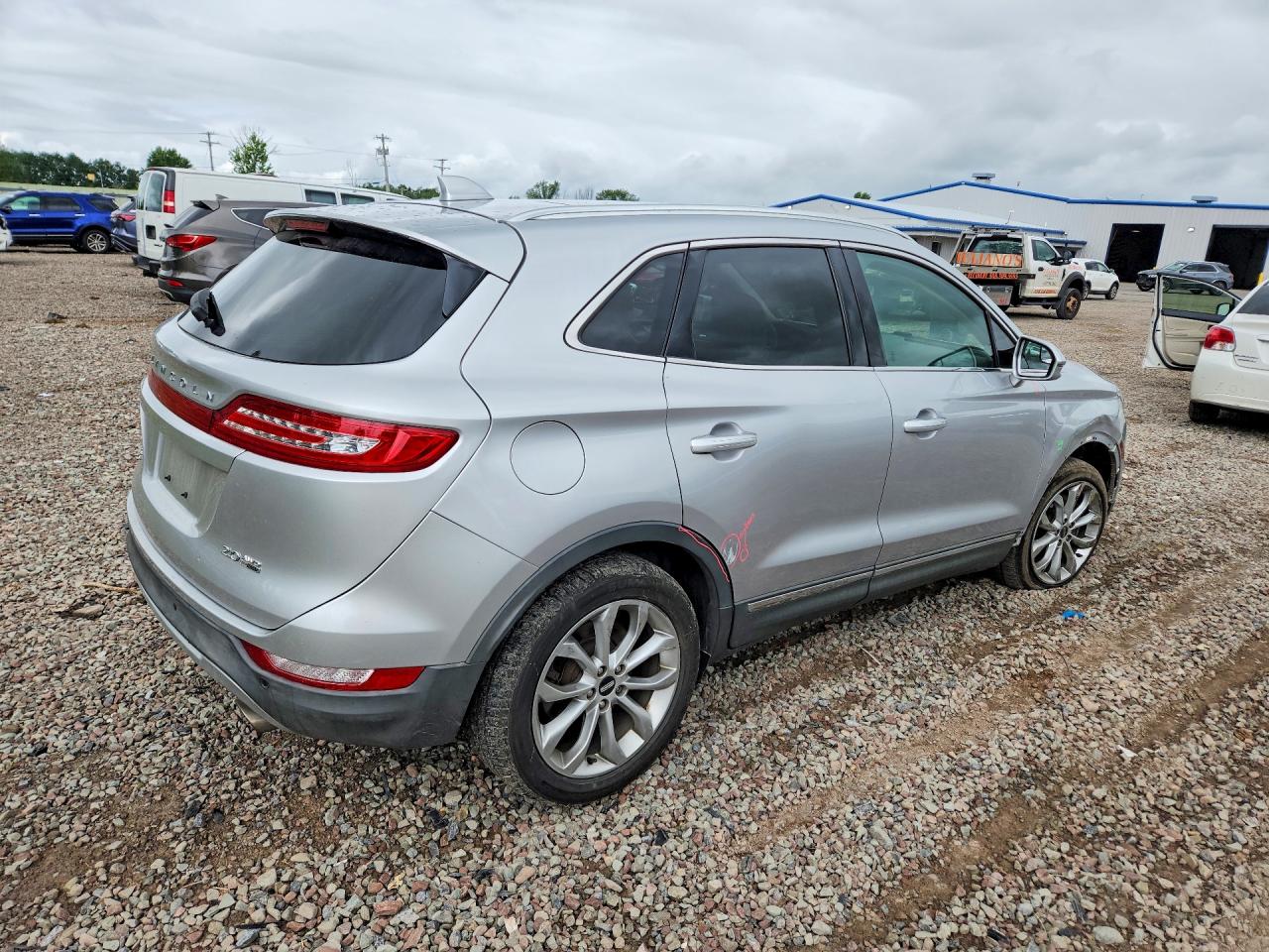 2015 Lincoln Mkc Silver vin: 5LMCJ2A92FUJ27054
