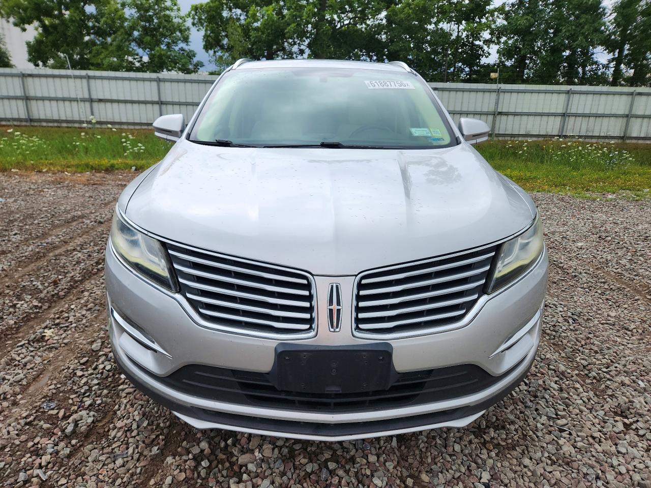 2015 Lincoln Mkc Silver vin: 5LMCJ2A92FUJ27054