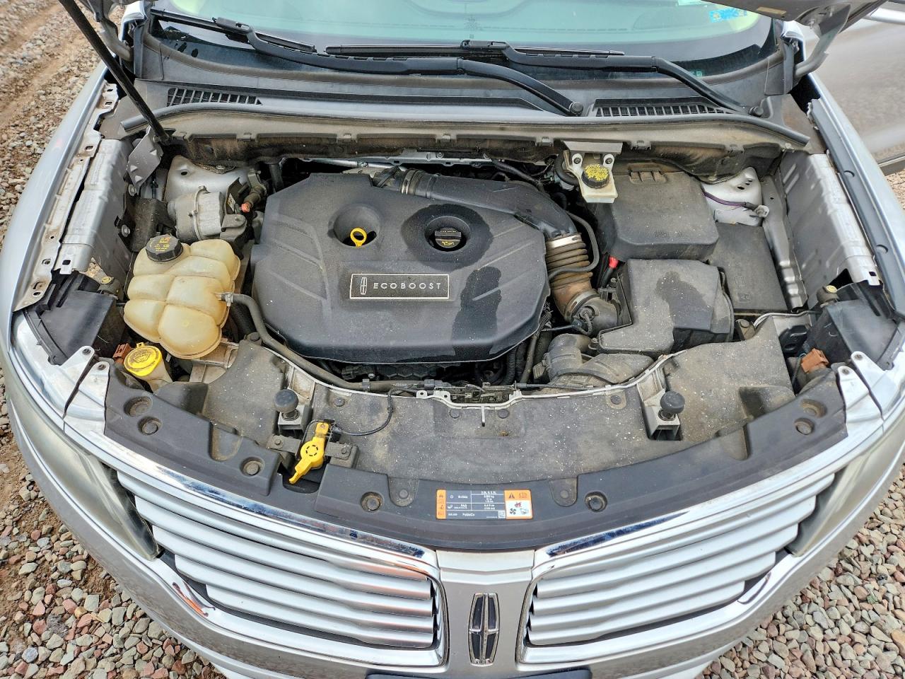 2015 Lincoln Mkc Silver vin: 5LMCJ2A92FUJ27054