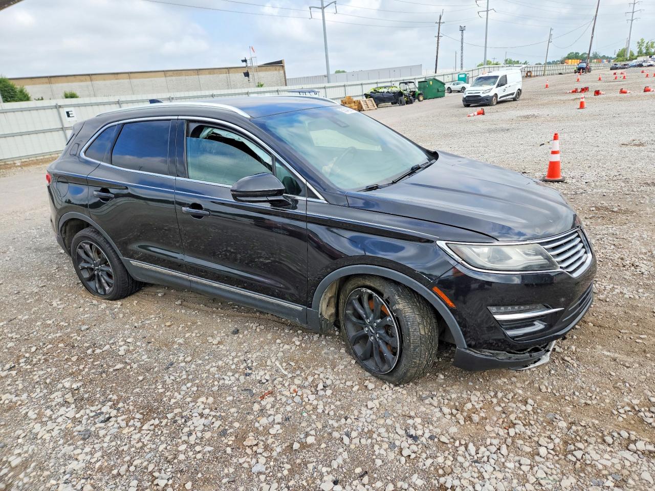 2015 Lincoln Mkc Black vin: 5LMCJ2A94FUJ28724