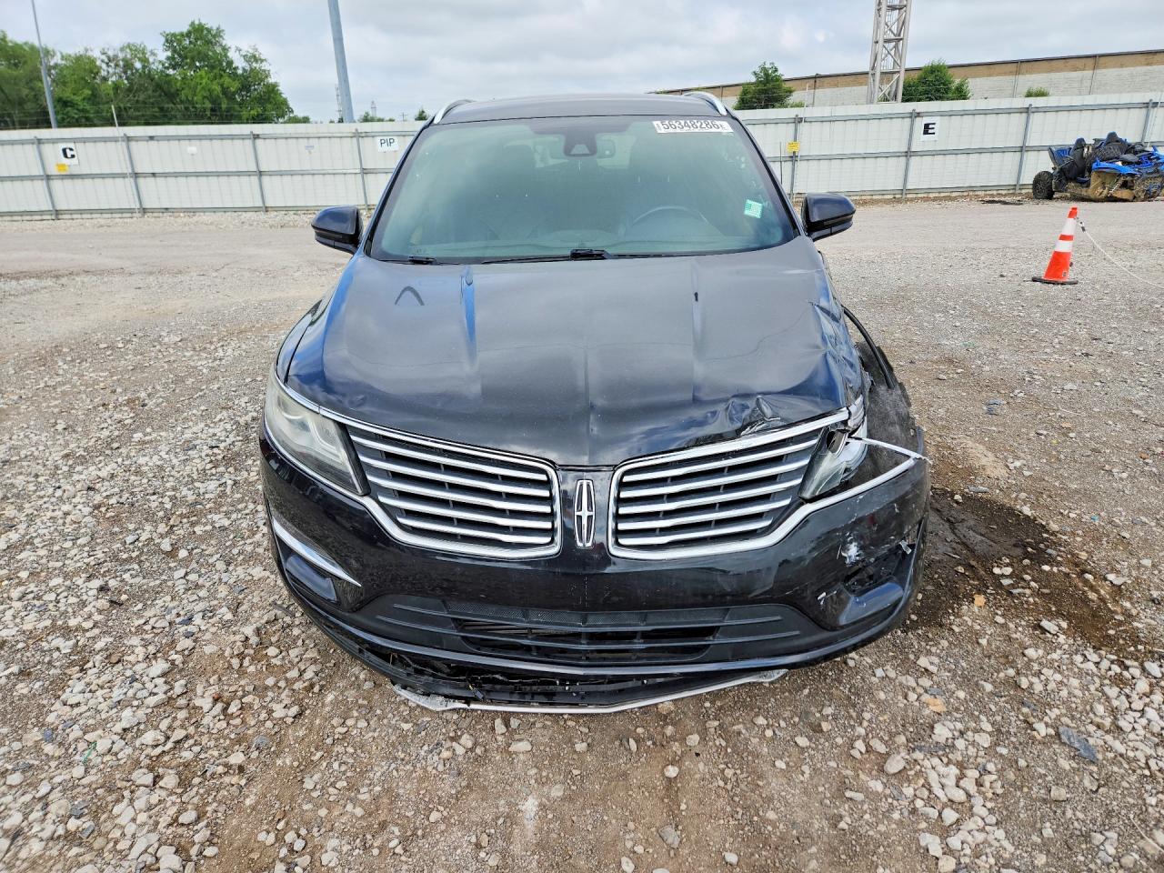 2015 Lincoln Mkc Black vin: 5LMCJ2A94FUJ28724