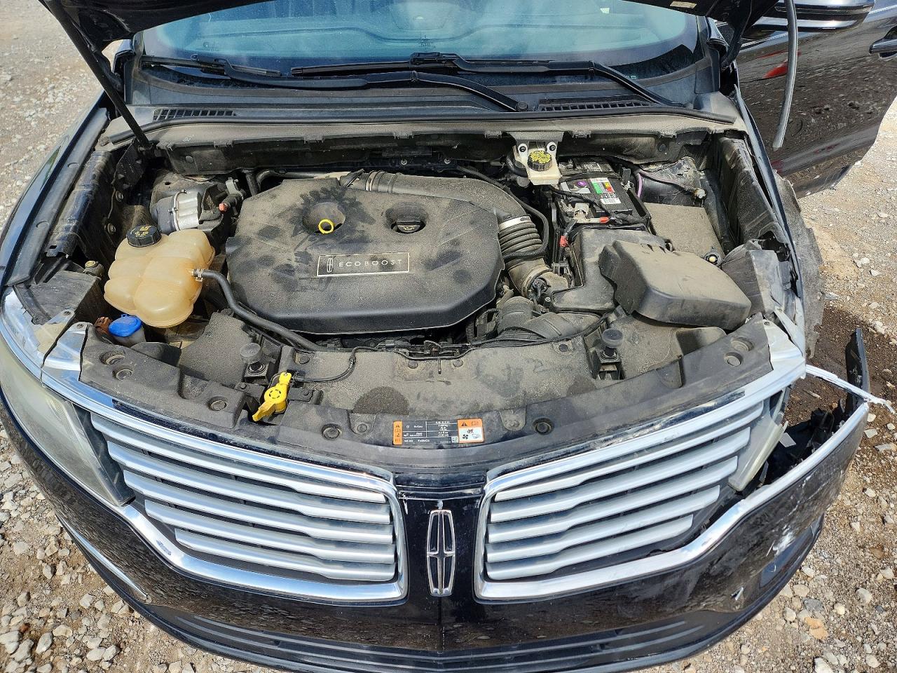 2015 Lincoln Mkc Black vin: 5LMCJ2A94FUJ28724