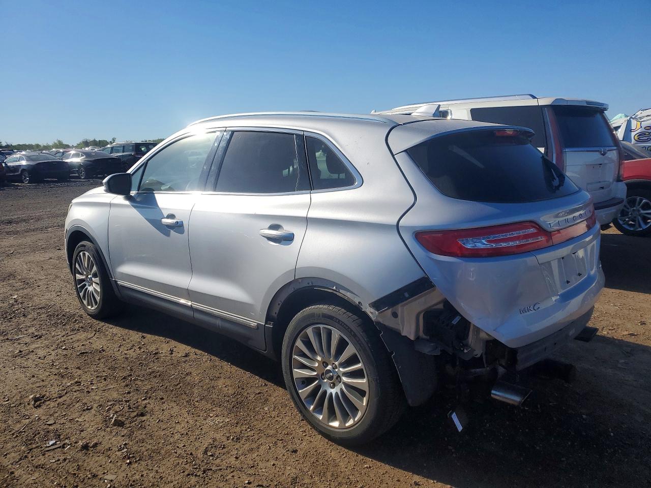 2015 Lincoln Mkc Silver vin: 5LMCJ2A94FUJ29484
