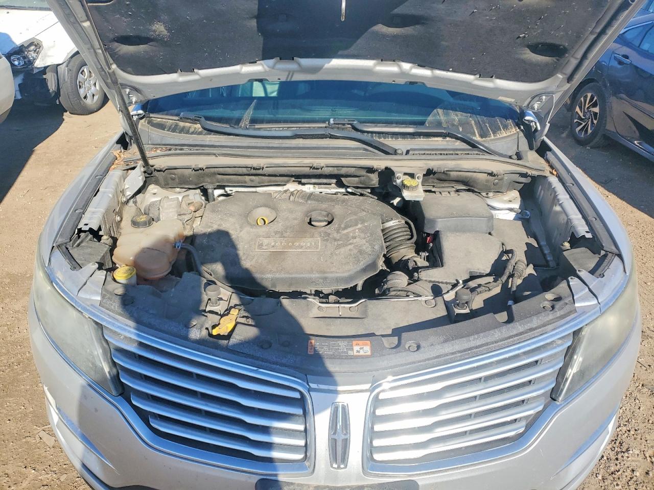 2015 Lincoln Mkc Silver vin: 5LMCJ2A94FUJ29484