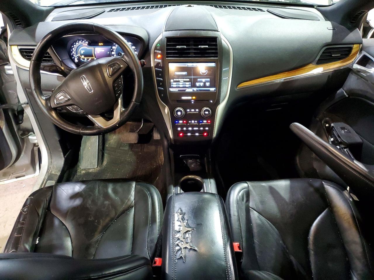 2015 Lincoln Mkc Silver vin: 5LMCJ2A94FUJ32109