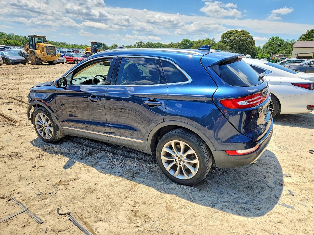 2015 Lincoln Mkc Blue vin: 5LMCJ2A94FUJ47919