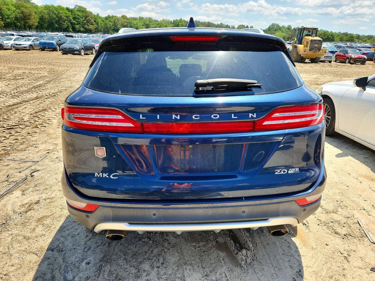 2015 Lincoln Mkc Blue vin: 5LMCJ2A94FUJ47919