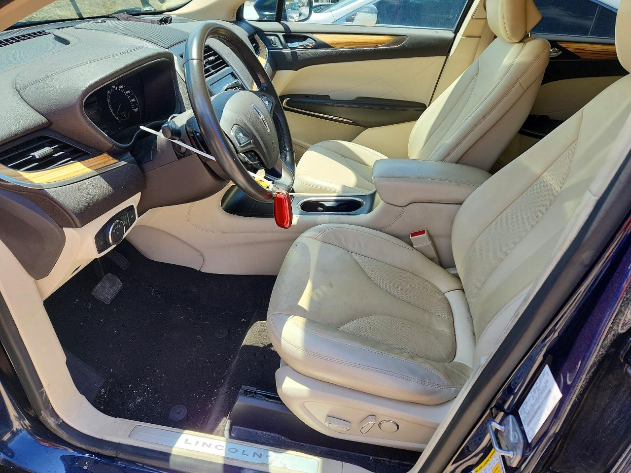 2015 Lincoln Mkc Blue vin: 5LMCJ2A94FUJ47919