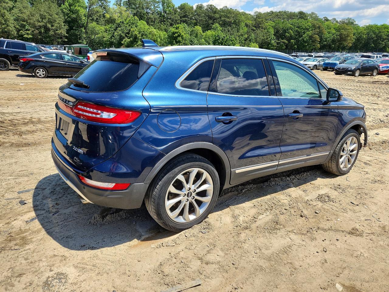 2015 Lincoln Mkc Blue vin: 5LMCJ2A94FUJ47919
