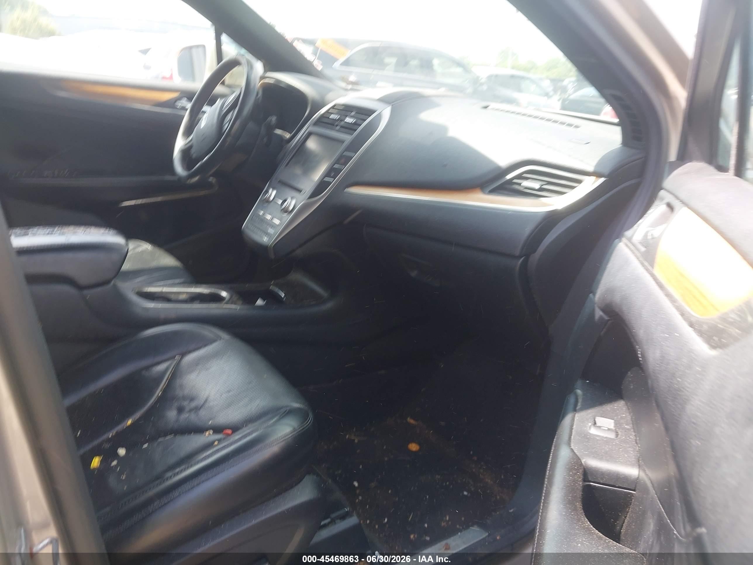 2015 Lincoln Mkc Tan vin: 5LMCJ2A95FUJ27422