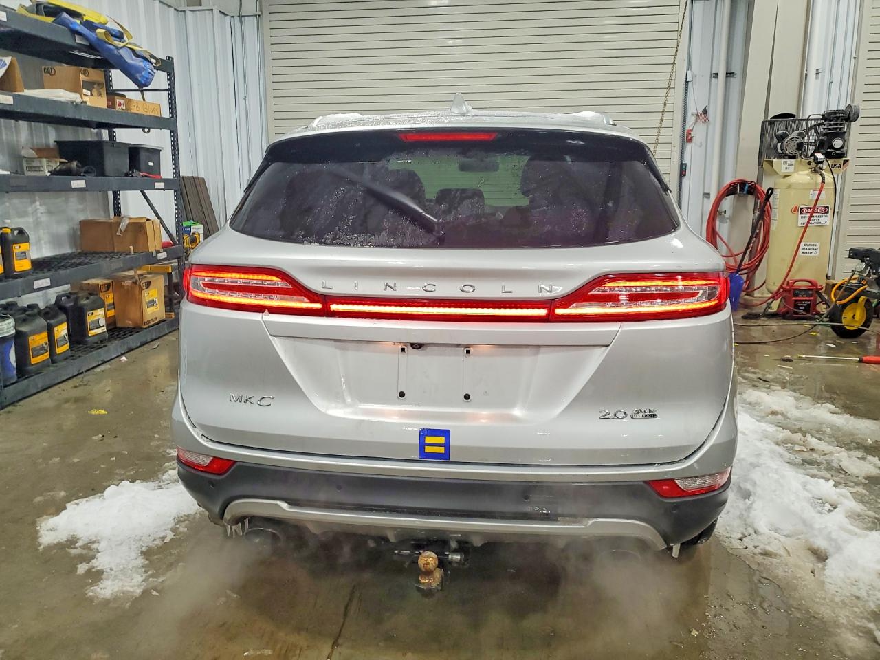 2015 Lincoln Mkc Silver vin: 5LMCJ2A95FUJ36816