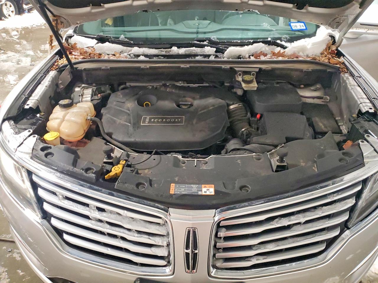 2015 Lincoln Mkc Silver vin: 5LMCJ2A95FUJ36816