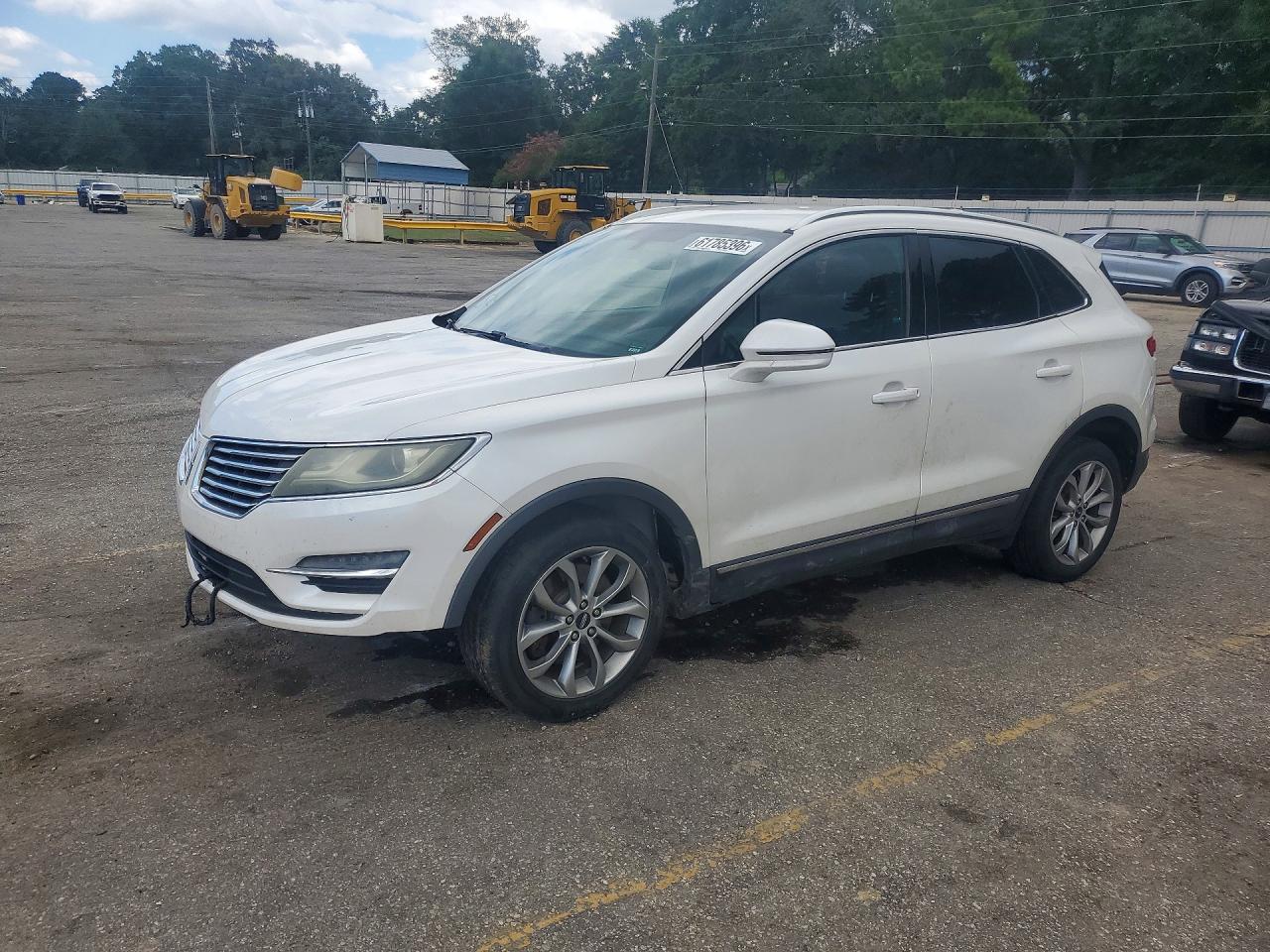 2015 Lincoln Mkc Белый vin: 5LMCJ2A96FUJ32273
