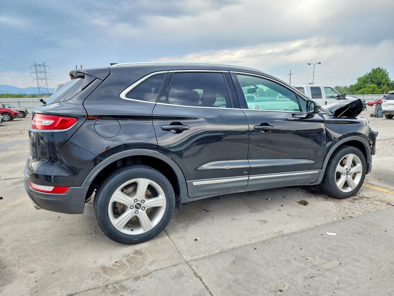 2015 Lincoln Mkc Black vin: 5LMCJ2A96FUJ41782