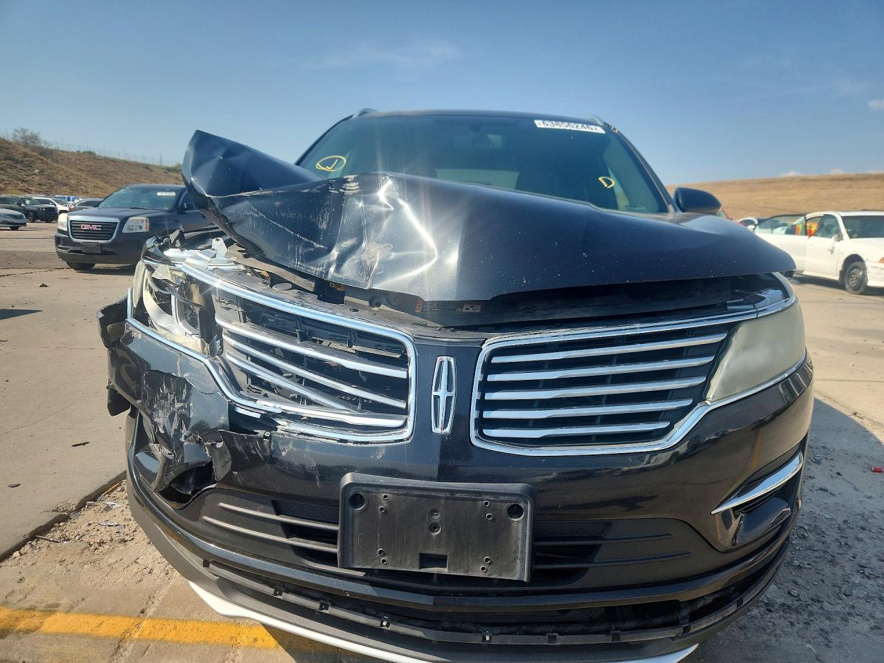 2015 Lincoln Mkc Black vin: 5LMCJ2A96FUJ41782