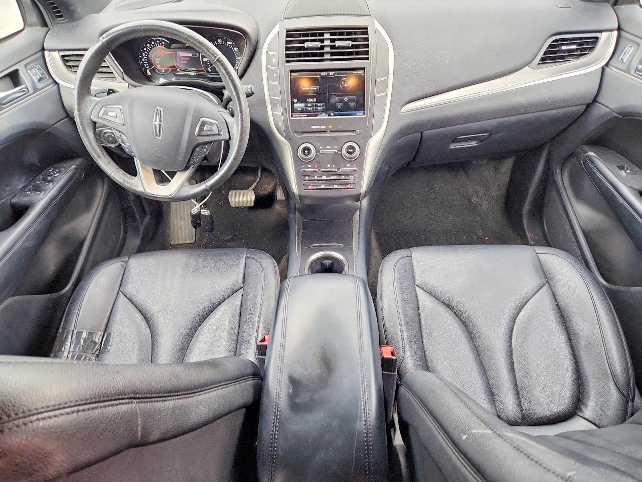 2015 Lincoln Mkc Black vin: 5LMCJ2A96FUJ41782