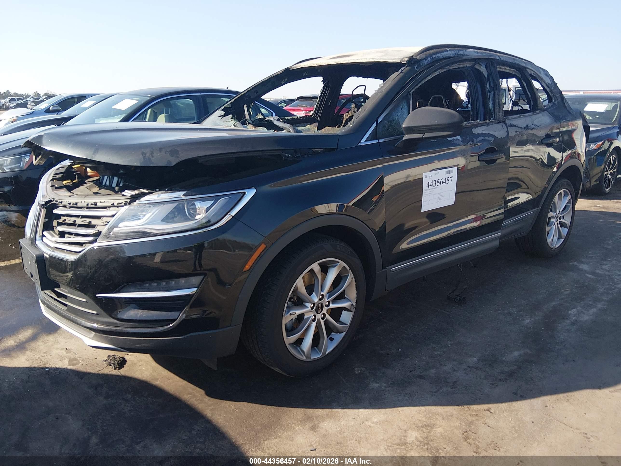 2015 Lincoln Mkc   Black vin: 5LMCJ2A96FUJ47873