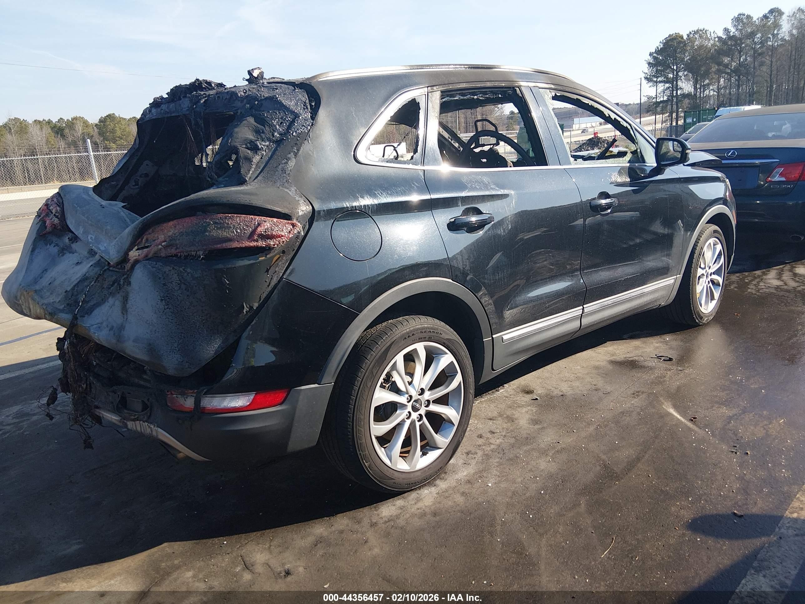 2015 Lincoln Mkc   Black vin: 5LMCJ2A96FUJ47873