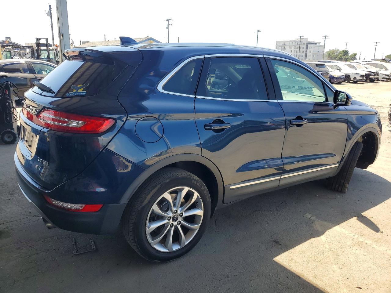 2015 Lincoln Mkc Синий vin: 5LMCJ2A97FUJ47929