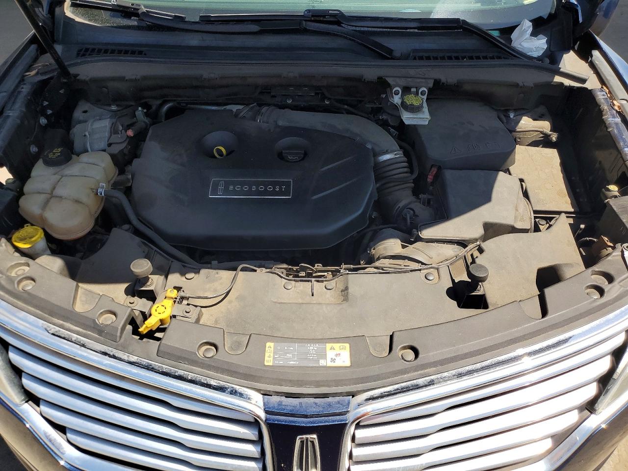 2015 Lincoln Mkc Синий vin: 5LMCJ2A97FUJ47929