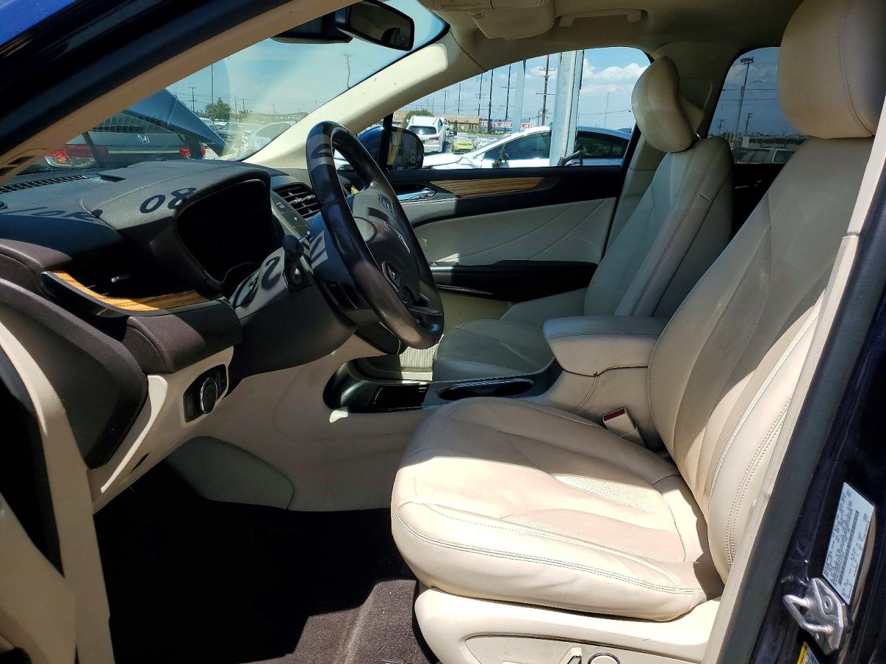 2015 Lincoln Mkc Синий vin: 5LMCJ2A97FUJ47929