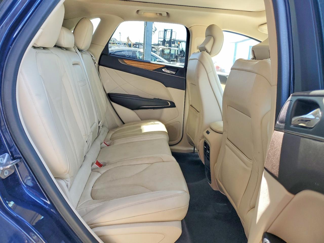 2015 Lincoln Mkc Синий vin: 5LMCJ2A97FUJ47929