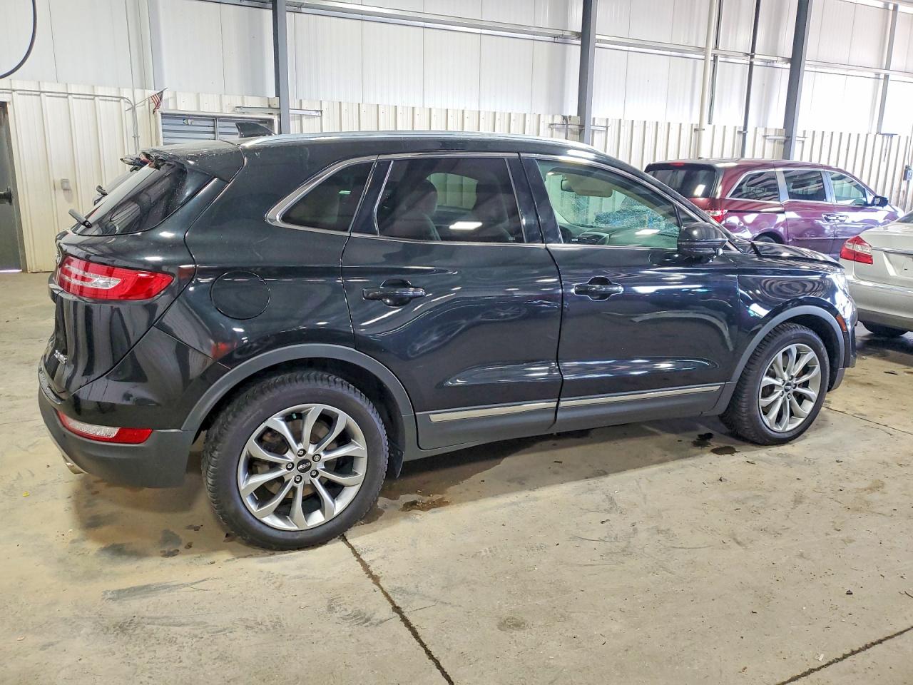 2015 Lincoln Mkc Black vin: 5LMCJ2A98FUJ01140