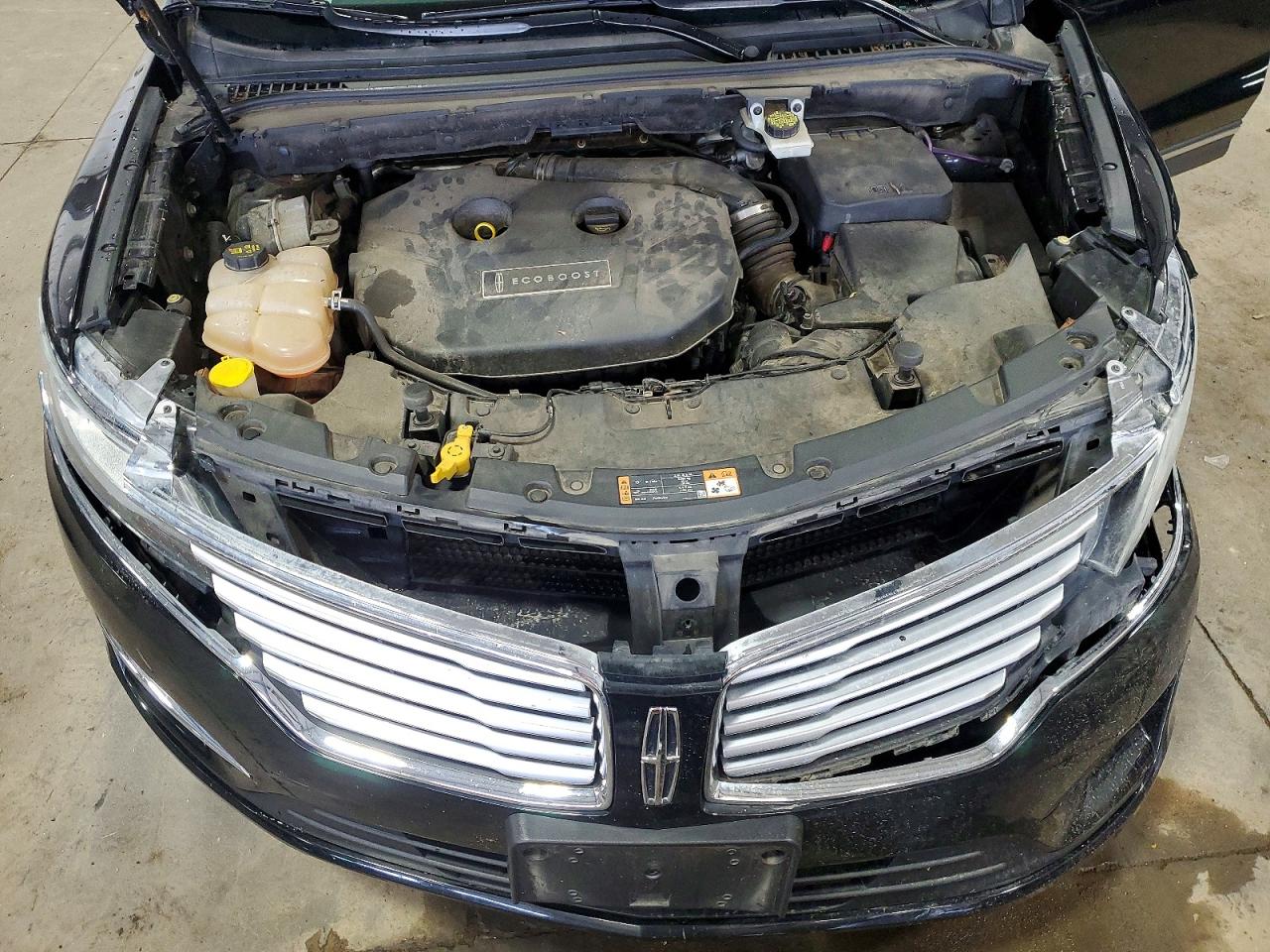 2015 Lincoln Mkc Black vin: 5LMCJ2A98FUJ01140