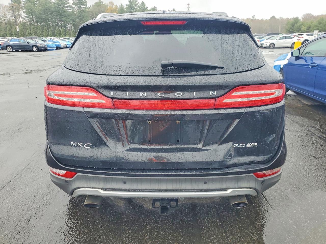 2015 Lincoln Mkc Черный vin: 5LMCJ2A99FUJ04998