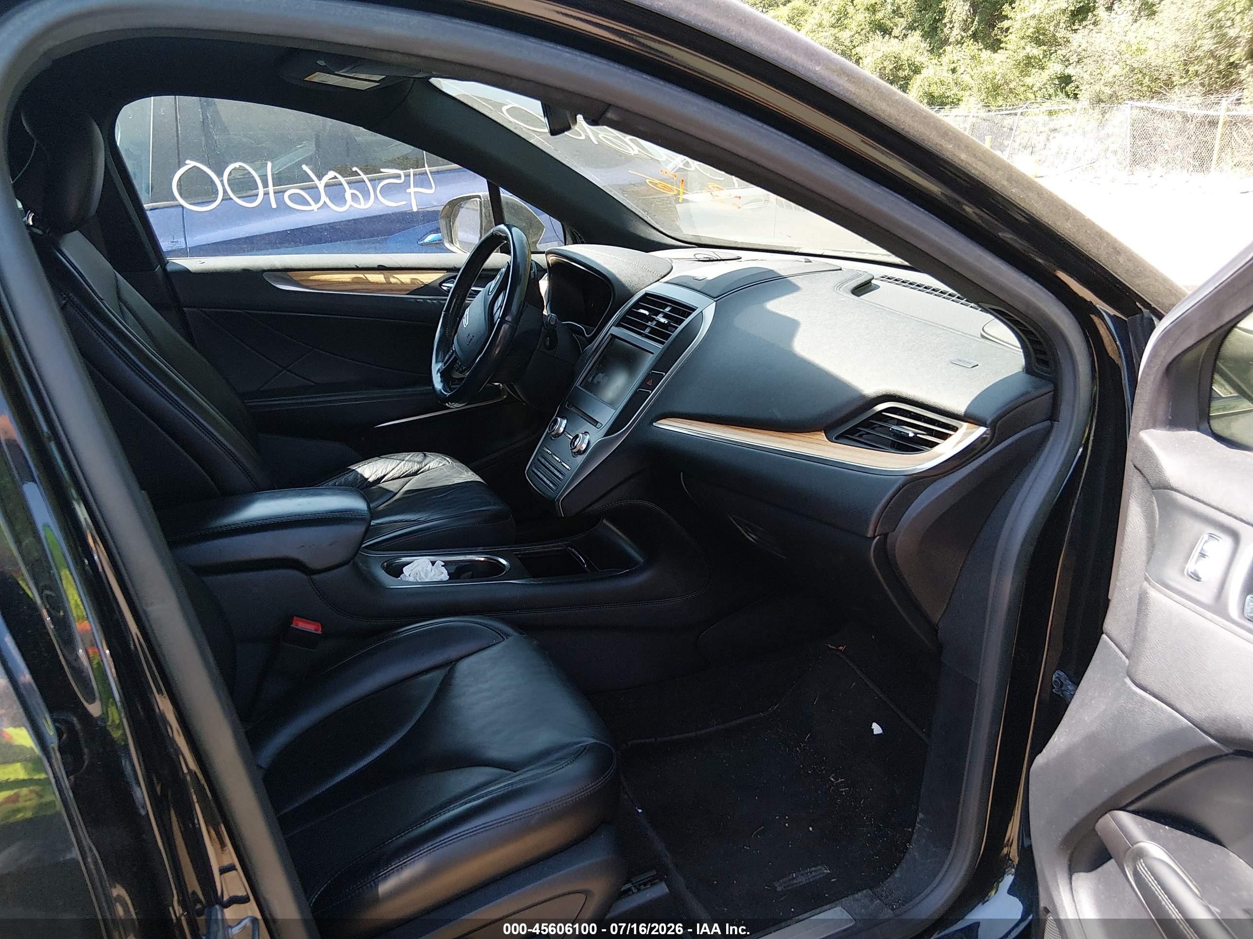 2015 Lincoln Mkc Black vin: 5LMCJ2A99FUJ41114