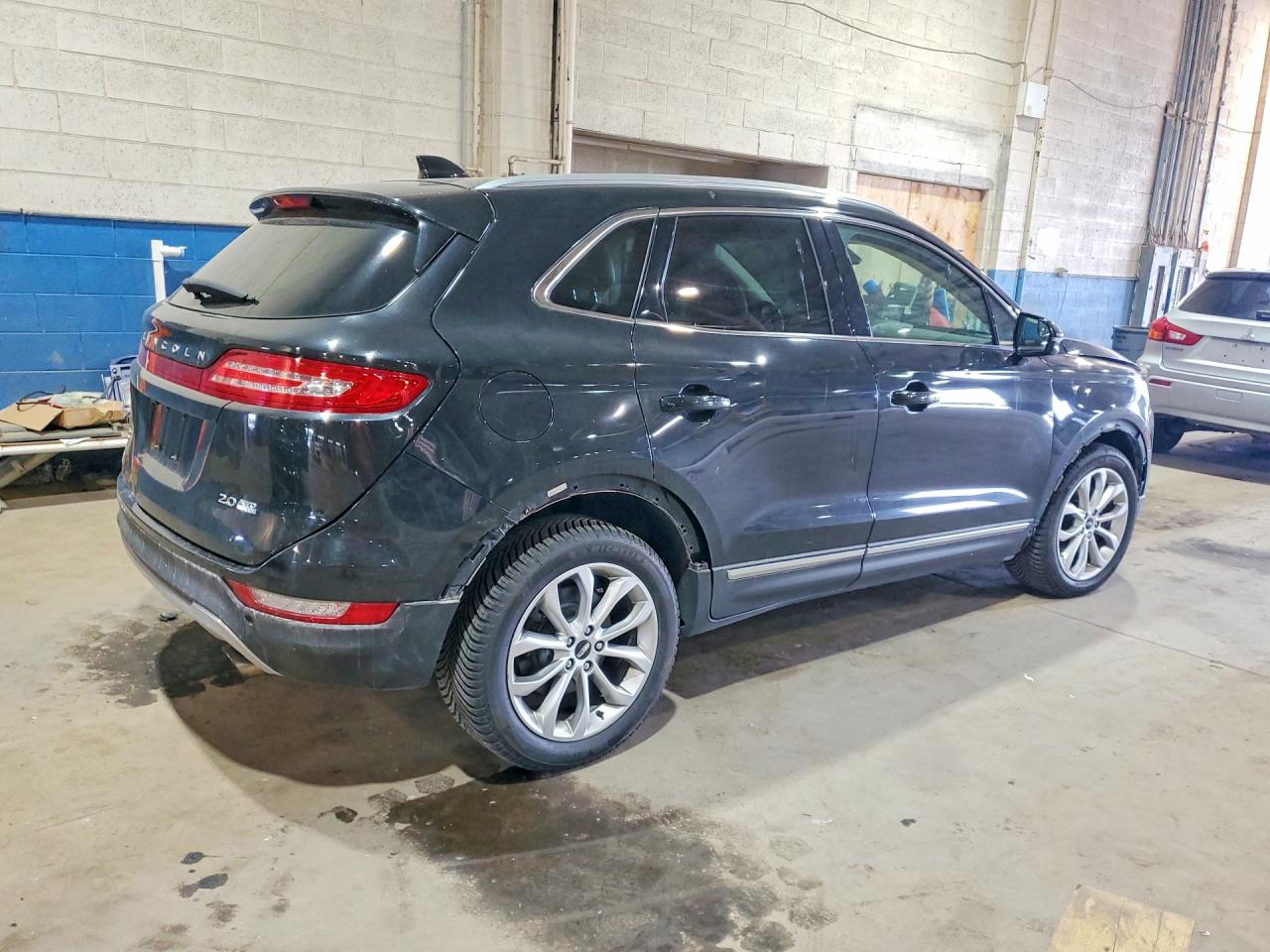 2015 Lincoln Mkc Black vin: 5LMCJ2A99FUJ42263