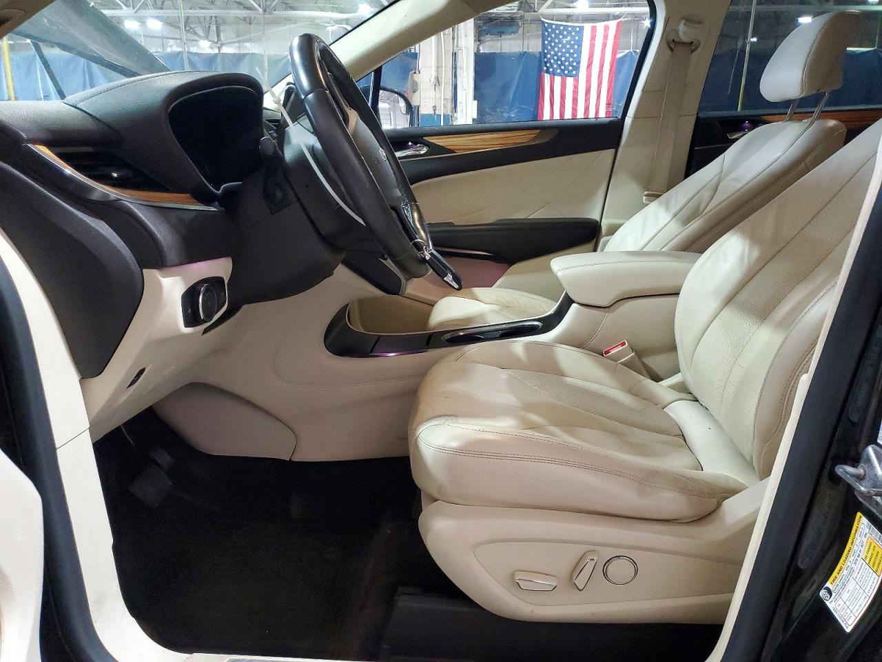 2015 Lincoln Mkc Black vin: 5LMCJ2A99FUJ42263