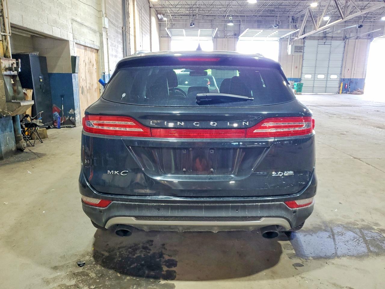 2015 Lincoln Mkc Black vin: 5LMCJ2A99FUJ42263