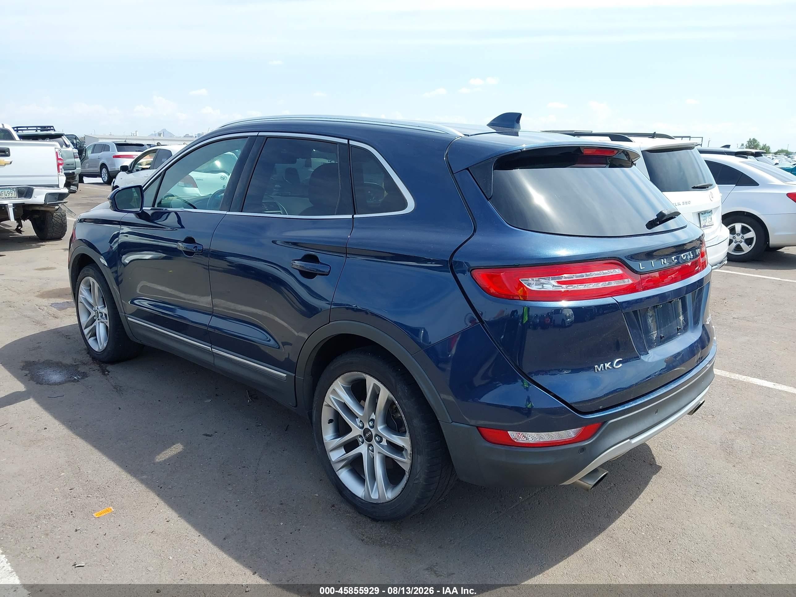 2015 Lincoln Mkc   Black vin: 5LMCJ2A9XFUJ00698