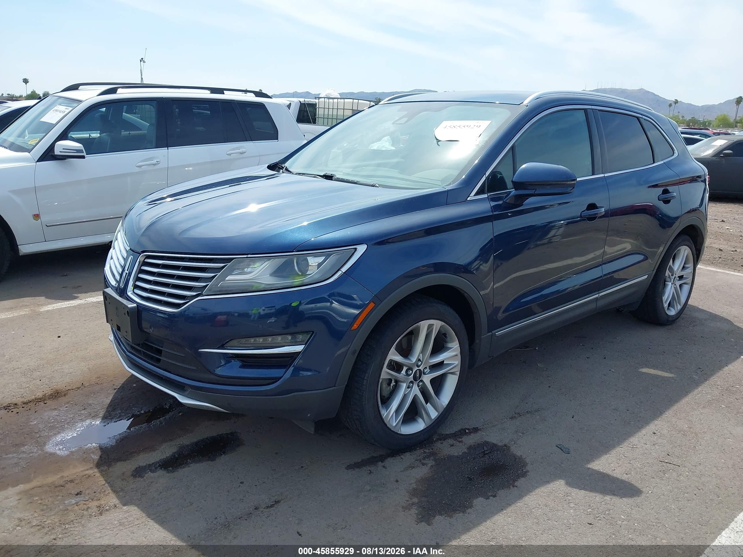 2015 Lincoln Mkc   Black vin: 5LMCJ2A9XFUJ00698