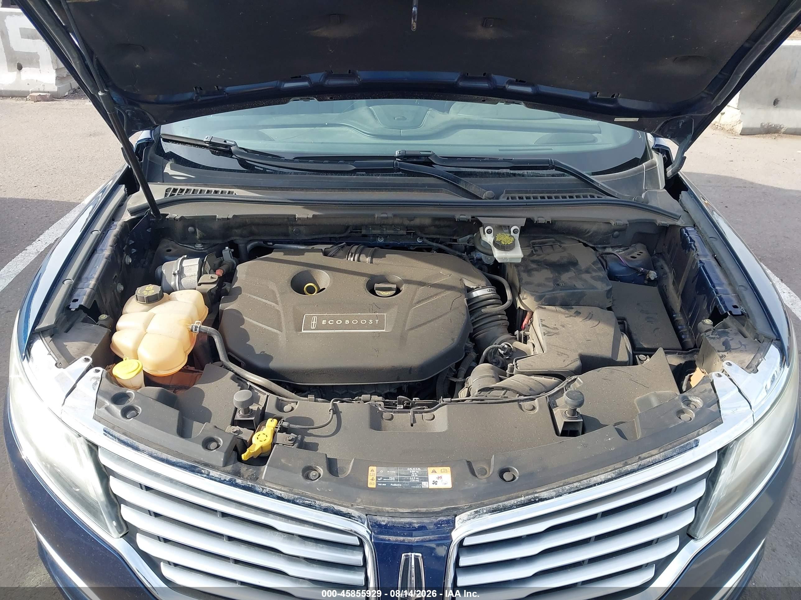 2015 Lincoln Mkc   Black vin: 5LMCJ2A9XFUJ00698