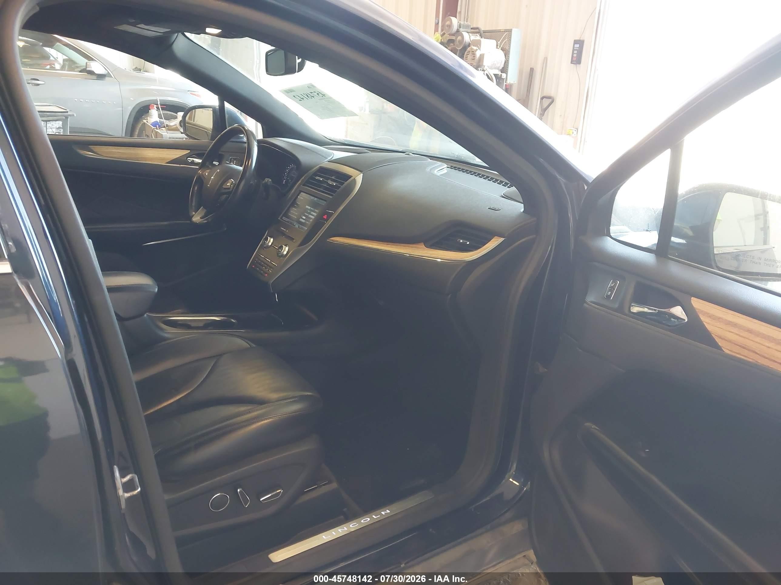 2015 Lincoln Mkc Navy vin: 5LMCJ2A9XFUJ41056