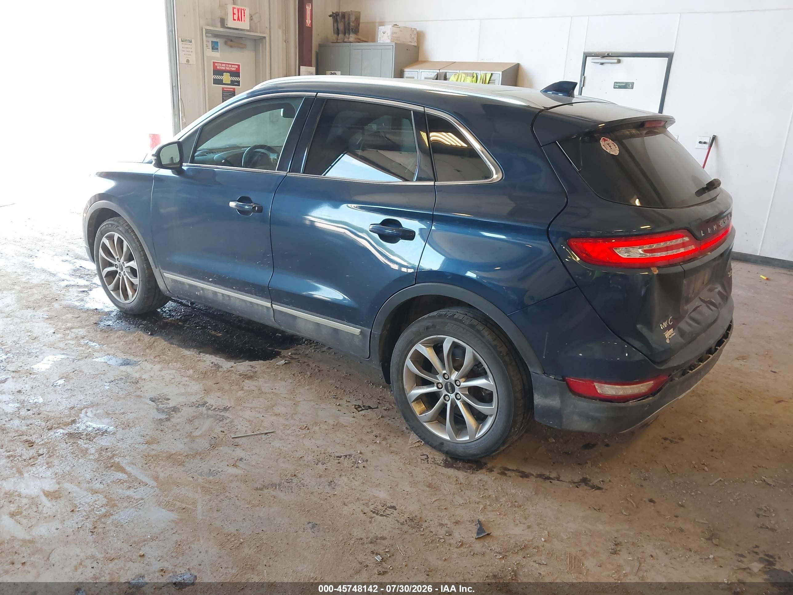 2015 Lincoln Mkc Navy vin: 5LMCJ2A9XFUJ41056