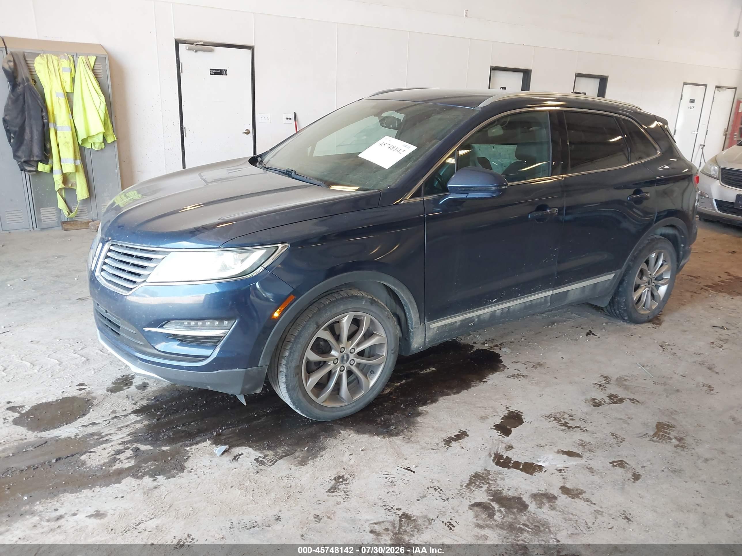 2015 Lincoln Mkc Navy vin: 5LMCJ2A9XFUJ41056