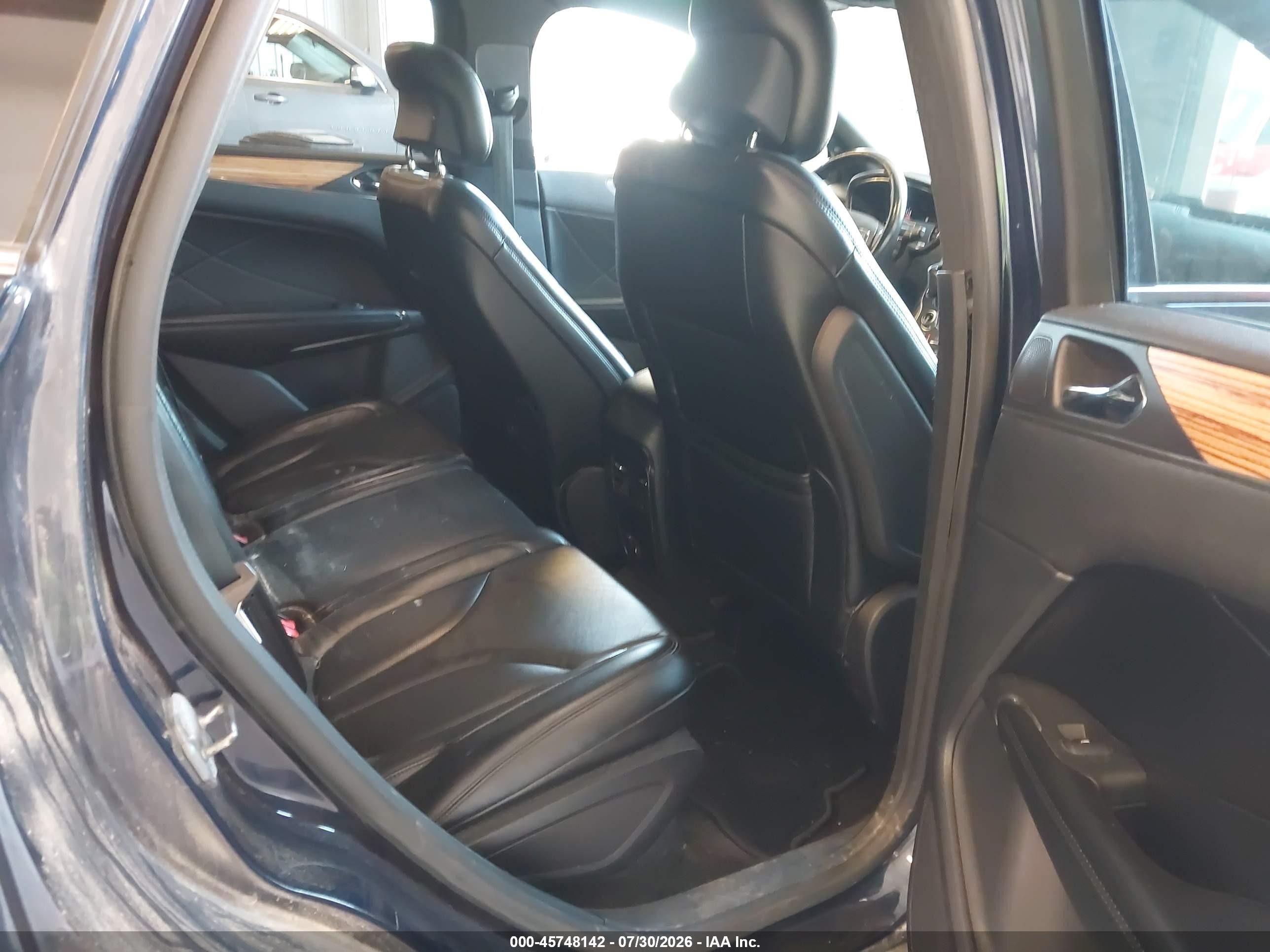 2015 Lincoln Mkc Navy vin: 5LMCJ2A9XFUJ41056