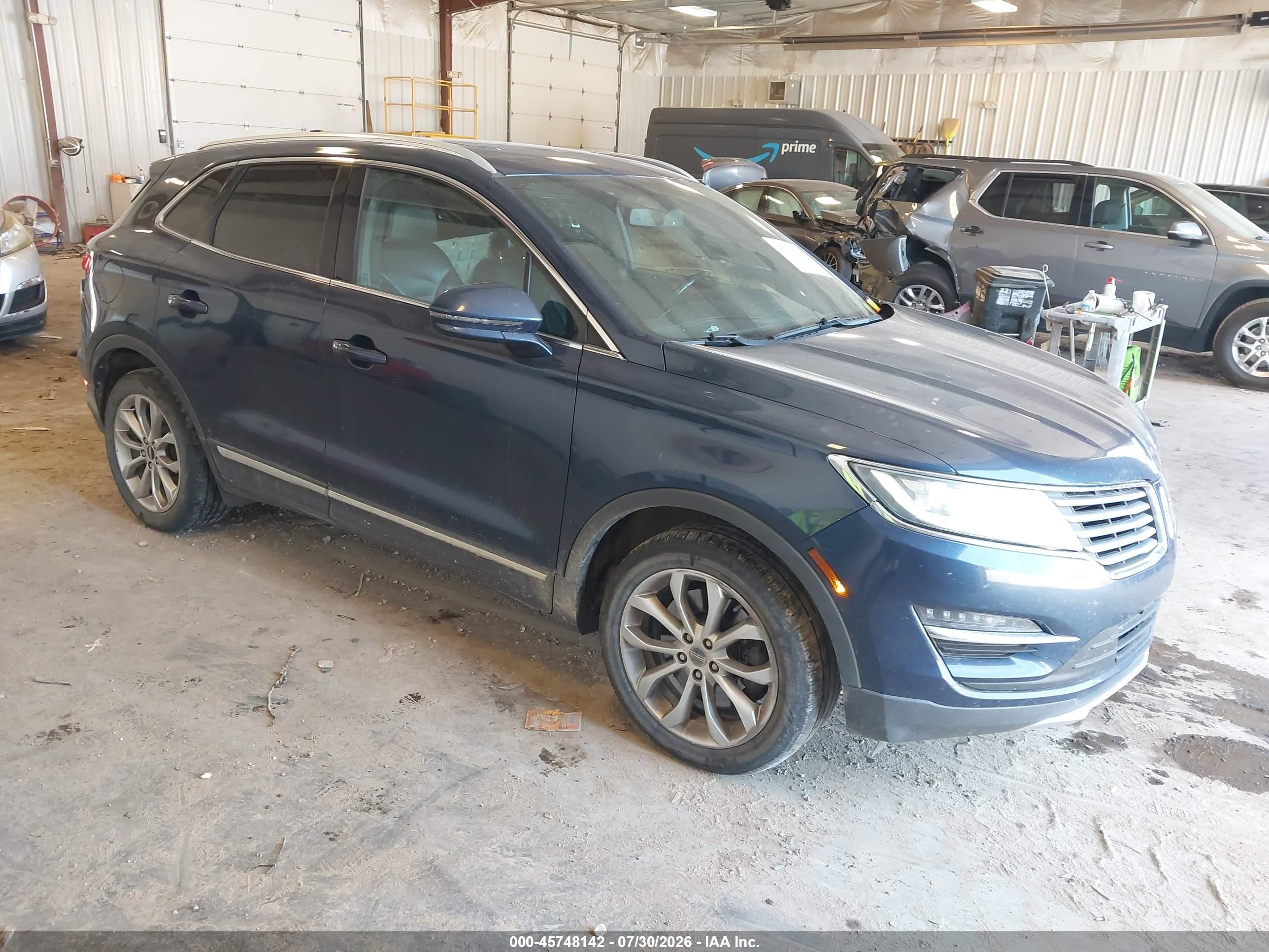 2015 Lincoln Mkc Navy vin: 5LMCJ2A9XFUJ41056