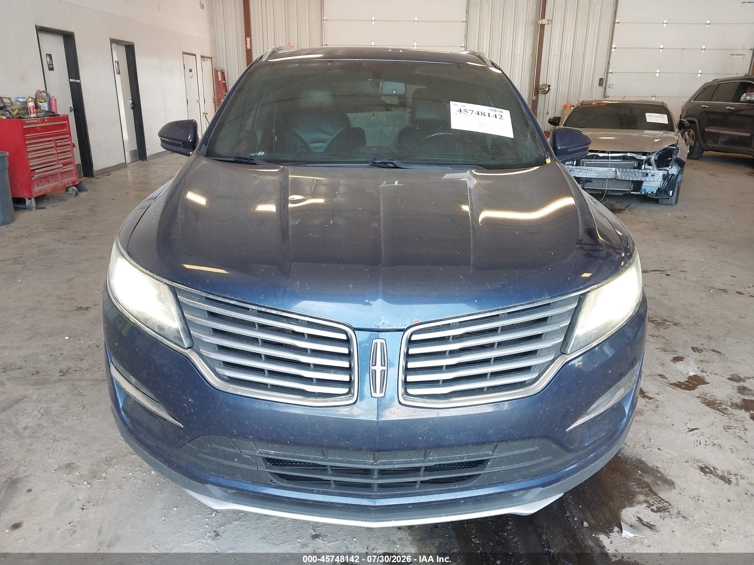 2015 Lincoln Mkc Navy vin: 5LMCJ2A9XFUJ41056