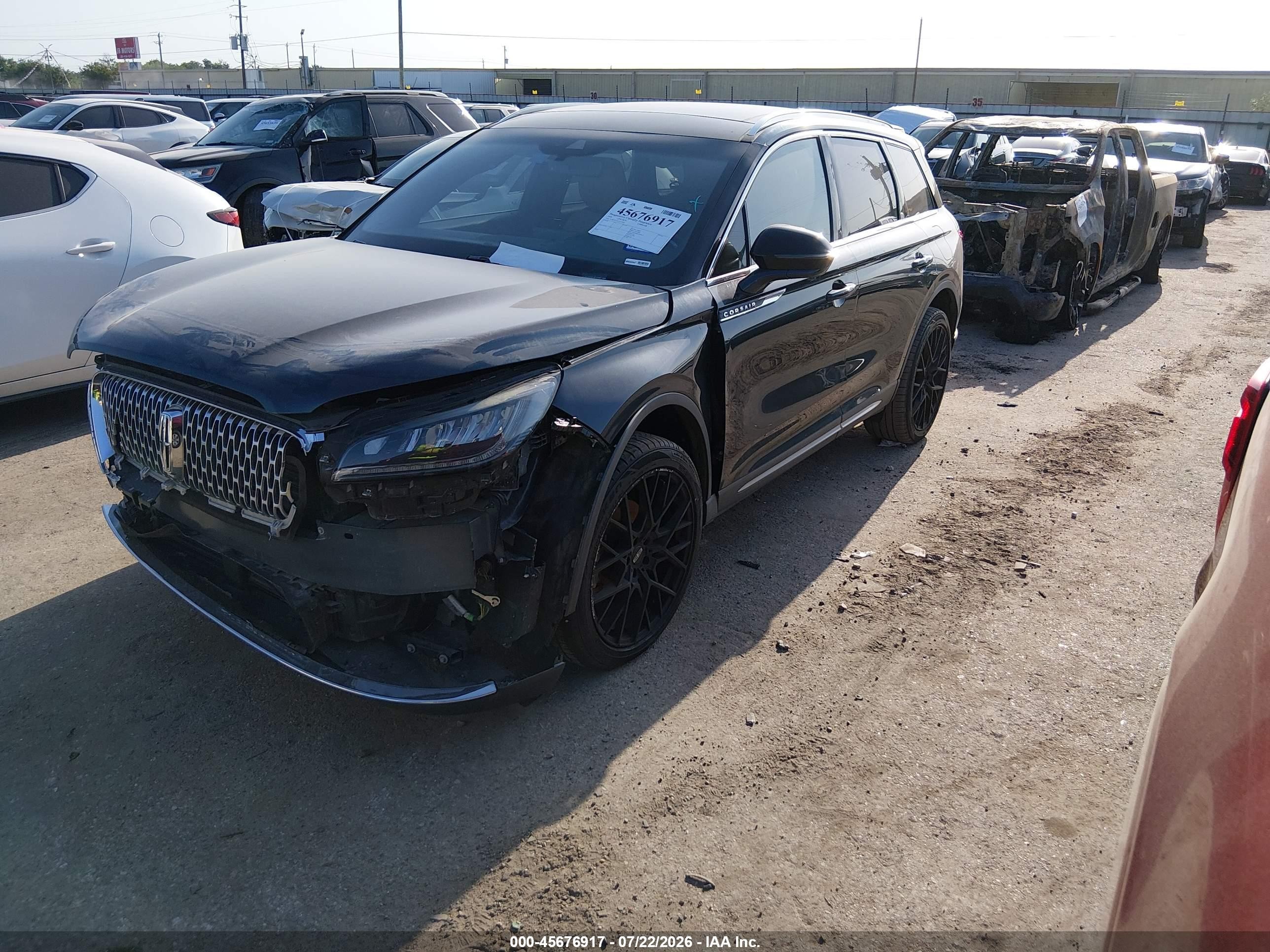 2020 Lincoln Corsair Reserve Серый vin: 5LMCJ2C92LUL11418