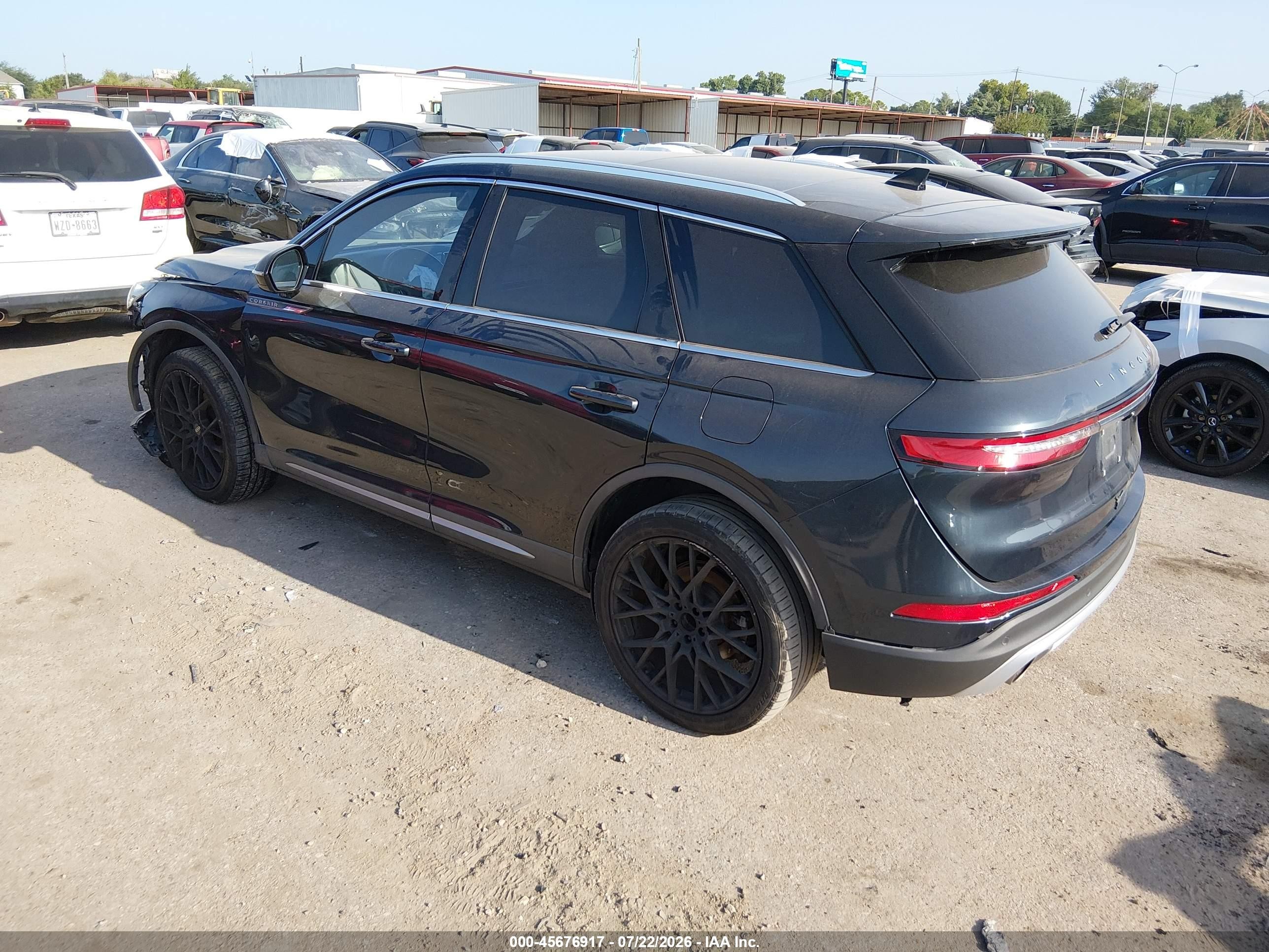 2020 Lincoln Corsair Reserve Серый vin: 5LMCJ2C92LUL11418