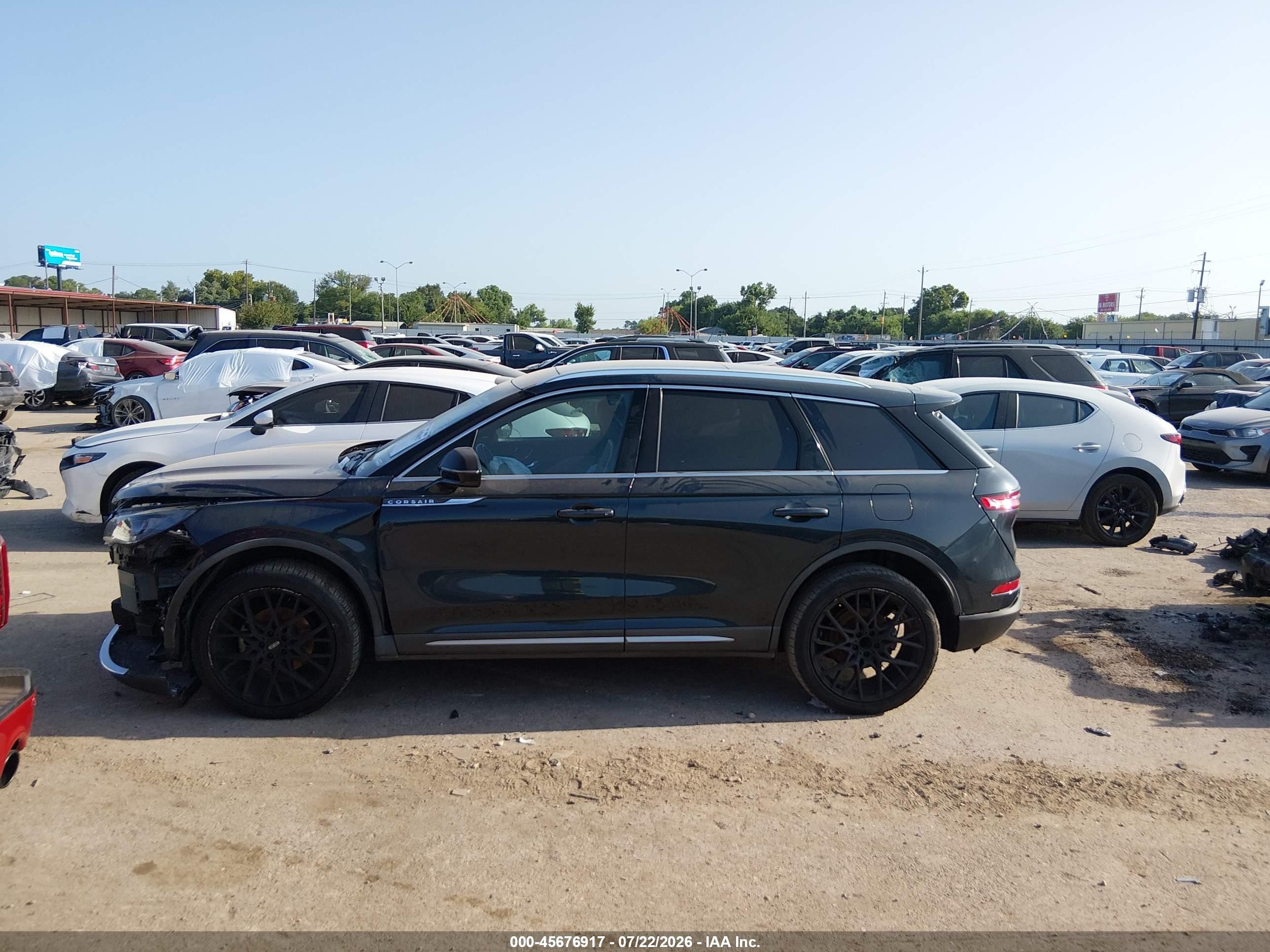 2020 Lincoln Corsair Reserve Серый vin: 5LMCJ2C92LUL11418