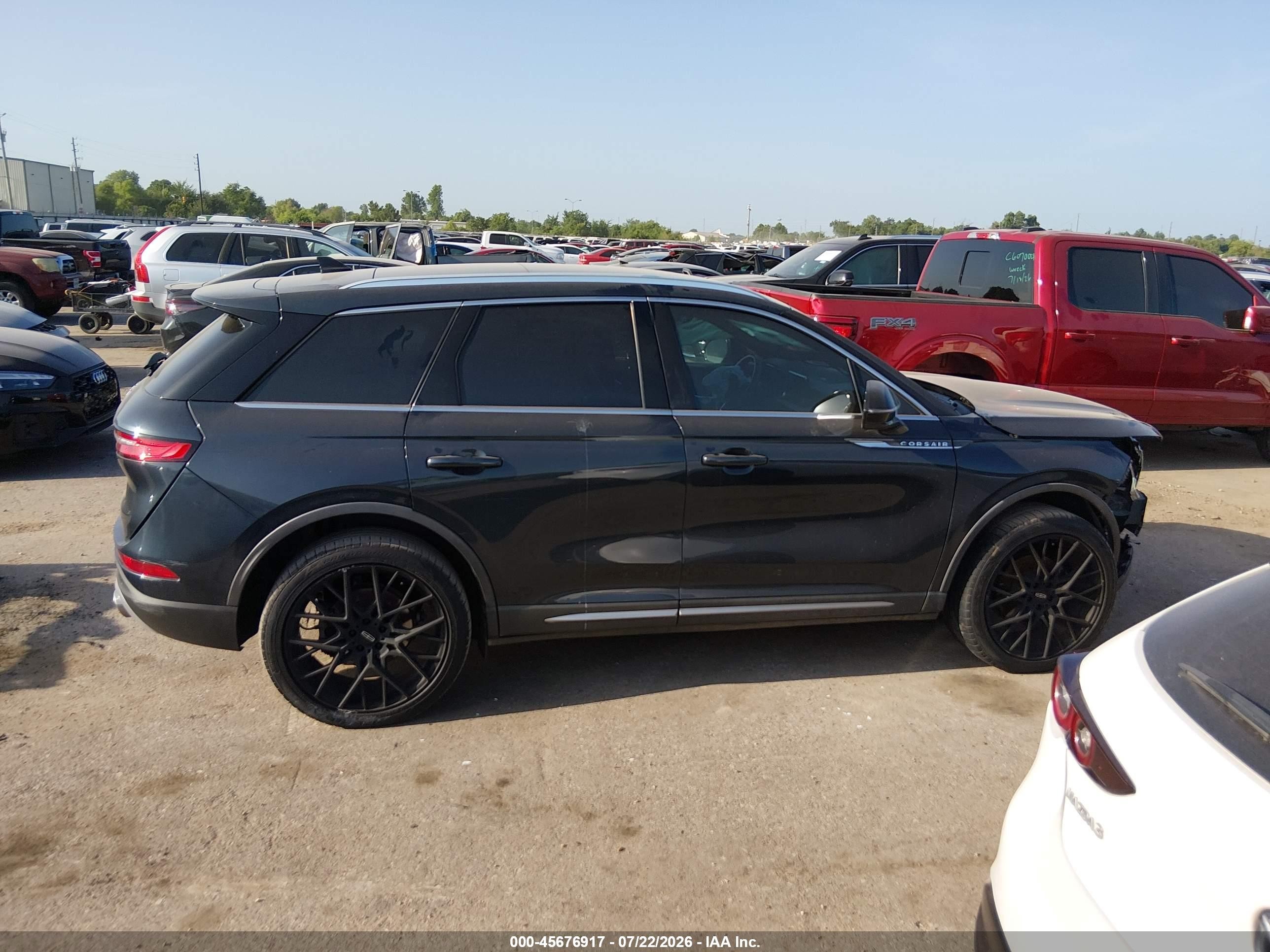 2020 Lincoln Corsair Reserve Серый vin: 5LMCJ2C92LUL11418